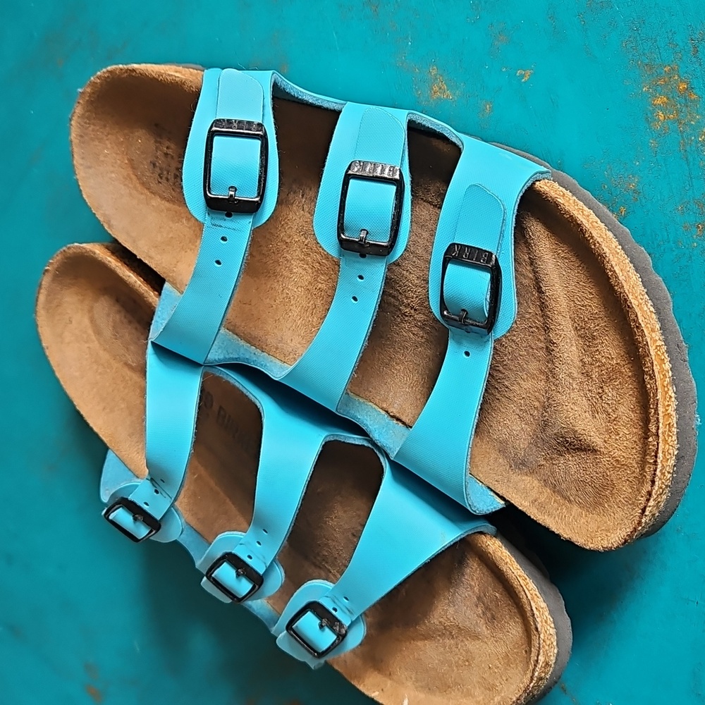Birkenstock Blue Sandals - Picture 2 of 15